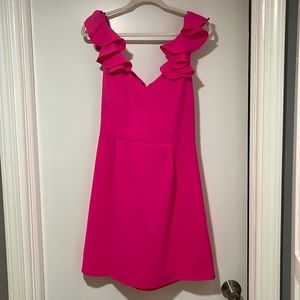Bright Pink dress size Large